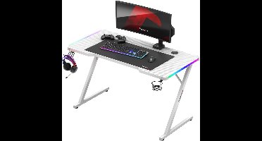 Huzaro - Hero 2.5 RGB - Gaming Bureau - Wit