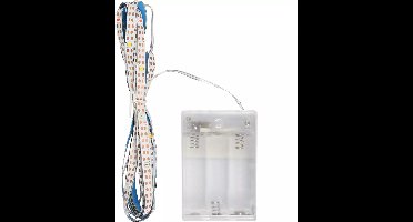 Benson Flexibele LED strip - 2 meter - RGB kleuren - Eenvoudige montage - Batterijvoeding