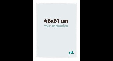 Your Decoration - Fotolijst 46x61 cm - Aluminium - Wit Hoogglans - Kent