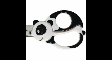 Kinderschaar Panda Design - Dierenmotief Schaar - DIY Kinder Schaar Voor Papier Knippen en Creatieve Projecten - Lengte 13cm - 1 Stuk
