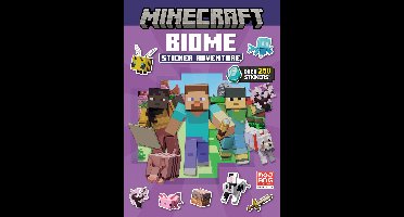Biome Adventures Sticker Book (Minecraft)
