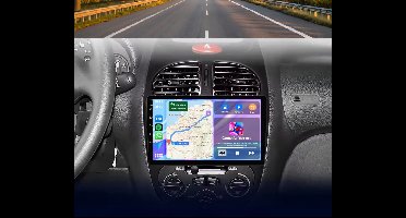 Autoradio 2/32GB met Carplay en Android auto | Geschikt voor Peugeot 206 206CC 206SW 1998-2012 | Radio scherm met Navigatie | 1998 1999 2000 2001 2002 2003 2004 2005 2006 2007 2008 2009 2010 2011 2012