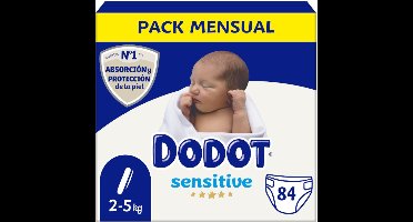 Dodot Sensitive - luiers - 84st N°1 (2-5kg)