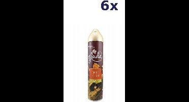 6x Glade luchtverfrisser amber & oud 300ML