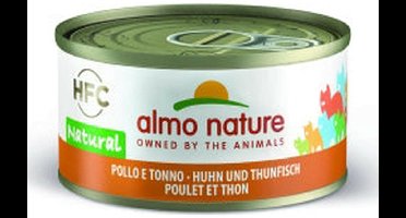 Almo Nature HFC 24x70g - Kip en tonijn