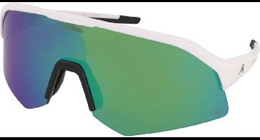 Zonnebrillen Alpina Sonic HR Q White Matt/Green Mirror