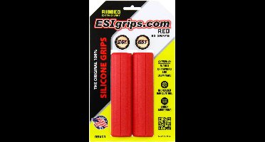 ESI Ribbed Extra Chunky Grips Rood