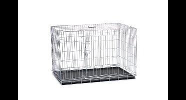 Beeztees Bench - Hondenbench - Verzinkt - XXL - 123x77,5x83,5 cm