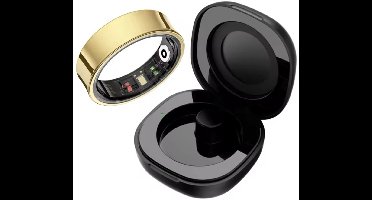SF Products Smart Ring - Smart Ring Heren - Smart Ring Dames - Maat 8 - Inclusief Oplaadcase - Waterdicht