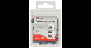 Ader Eindhuls Geïsoleerd Twin 1,5mm Zwart - 100 Stuks