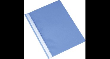 Q-CONNECT snelhechtmap, A4, lichtblauw 25 stuks