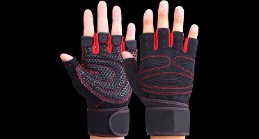 M Fitness Half Vinger Handschoenen Mannen En Vrouwen Polsbeschermer Sport Dumbbell Riding Antip Horizontale Bar Oefening Training