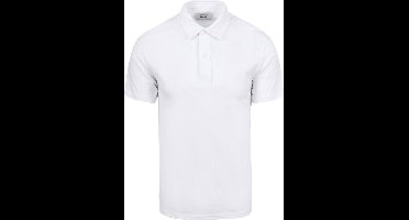 King Essentials The James Poloshirt Wit - Maat M - Heren - Polo shirt Heren met Korte mouw