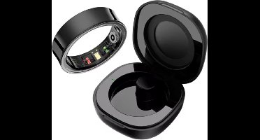 SF Products Smart Ring - Smart Ring Heren - Smart Ring Dames - Maat 8 - Inclusief Oplaadcase - Waterdicht