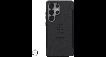 UAG Civilian Backcover geschikt voor MagSafe geschikt voor Samsung Galaxy S25 Ultra - Zwart