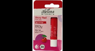 Alviana Lippenbalsem Shiny Red 4,5 gr