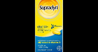 Supradyn Vital 50+ - 3 x 95 tabletten - Voordeelverpakking