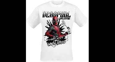 Deadpool Change Forever Heren T-shirt - wit - XL
