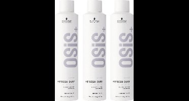 10x Schwarzkopf Osis Refresh Dust Droogshampoo 300ml