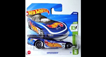 HOT WHEELS SUPERCHARGED BLUE 60/250 1:64 HW EV 5/10