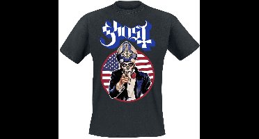 Ghost Uncle Papa Heren T-shirt - zwart - S