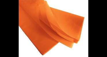 Oranje Vloeipapier \ zijdepapier | 17 Grams | Watervast en Kleurecht | B4 25x36 cm 96 vellen