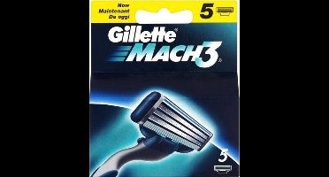 Gillette Mach 3 - 5 stuks - Scheermesjes