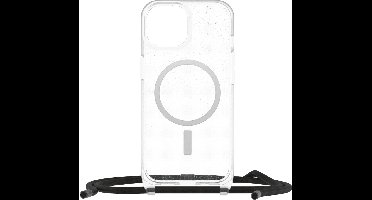 Geschikt voor OtterBox Apple iPhone 15 Necklace Hoesje Geschikt voor Mag met Koord - Glitter