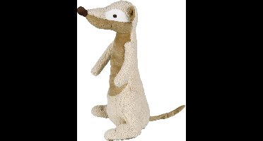 Happy Horse Stokstaartje Mirre Knuffel 34cm - Beige - Baby Knuffel