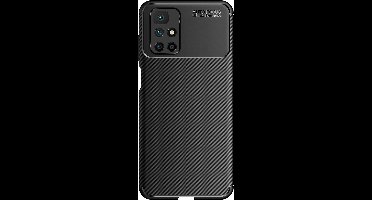 Just in Case hoesje geschikt voor Xiaomi Redmi 10 2022 - Rugged TPU - Zwart