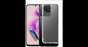 Just in Case hoesje geschikt voor Xiaomi Redmi Note 12S Hoesje Siliconen - Flexibele Case - Transparant