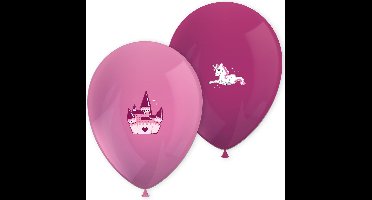 Wefiesta - Unicorn pink - ballonnen (6 stuks)