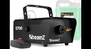 Rookmachine - Beamz S700 rookmachine 700W incl. ruim 5L rookvloeistof