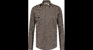 Blue Industry shirt print