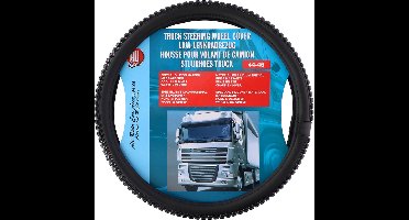 All Ride Stuurovertrek voor Vrachtwagen - Stuurhoes ⌀ 44-46 CM - Siliconen Comfort Grip - Hitte/ Kou Bestrijding - Stuurbescherming - Zwart