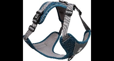 Duvoplus - Hondentuigje - Hond - Ultimate Fit No-pull Harnas Classic Xl - 52-66cm - 71-104cm Petrol Blue - 1st