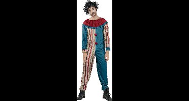 Vegaoo - Gekleurd Halloween clownskostuum voor mannen