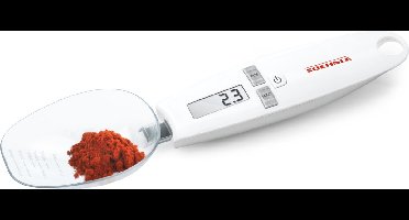 Soehnle Cooking Star lepelweegschaal - digitale keukenweegschaal - 0,1 nauwkeurig - tot 500 gram - wit