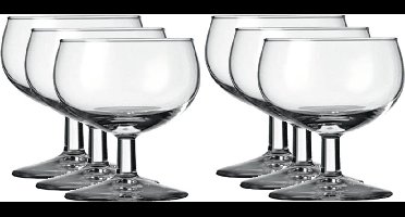 Royal Leerdam Likeurcoupe/borrelglazen - 12x stuks - transparant - 110 ml - Gilde serie