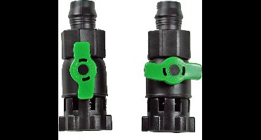 Tetra - Aquariumtoebehoren - Aquarium - Tetra Tec Ex1200 Kranen 2st - 4x7,5x9cm Zwart - 2st