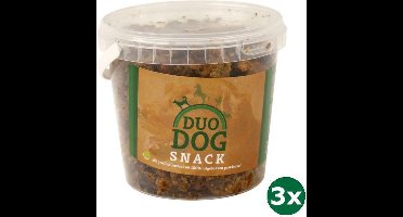 3x400 gr Duo dog snacks