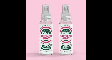 The Good Brand - Buddy toiletpapierspray - 2 Pak - 2 x 100ml