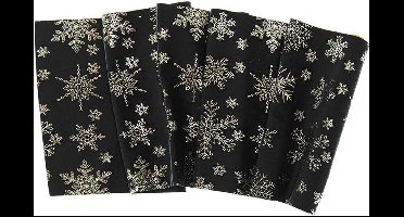 Unique Living - Decofabric Ice Crystal - 28x300cm - Ice Crystal