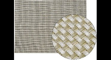 Tafel Placemats jute lichtbruin - geweven/gevlochten - 45 x 30 cm - Onderleggers - Tafel dekken