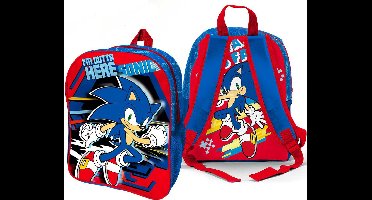 Sonic Peuterrugzak I'm outta here 3D - 31 x 25 x 10 cm - Polyester