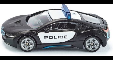 Siku Bmw I8 Us-police Politieauto 8 Cm Staal Zwart/wit (1533)