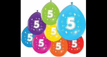 Ballonnen 5 jaar verjaardag