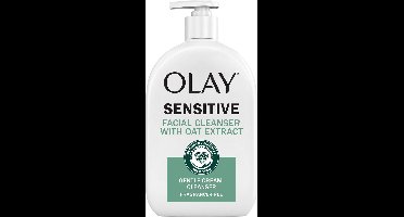 Olay - Sensitive Oat Face Wash - Hydrating Daily Cleanser - haverextract - Geurvrij - Zachte Reinigingscreme - 473ml