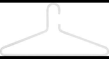 Spinder Design kledinghangers (set van 3) Senza 6 - Wit - Staal