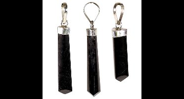 Hanger toermalijn 925 zilver